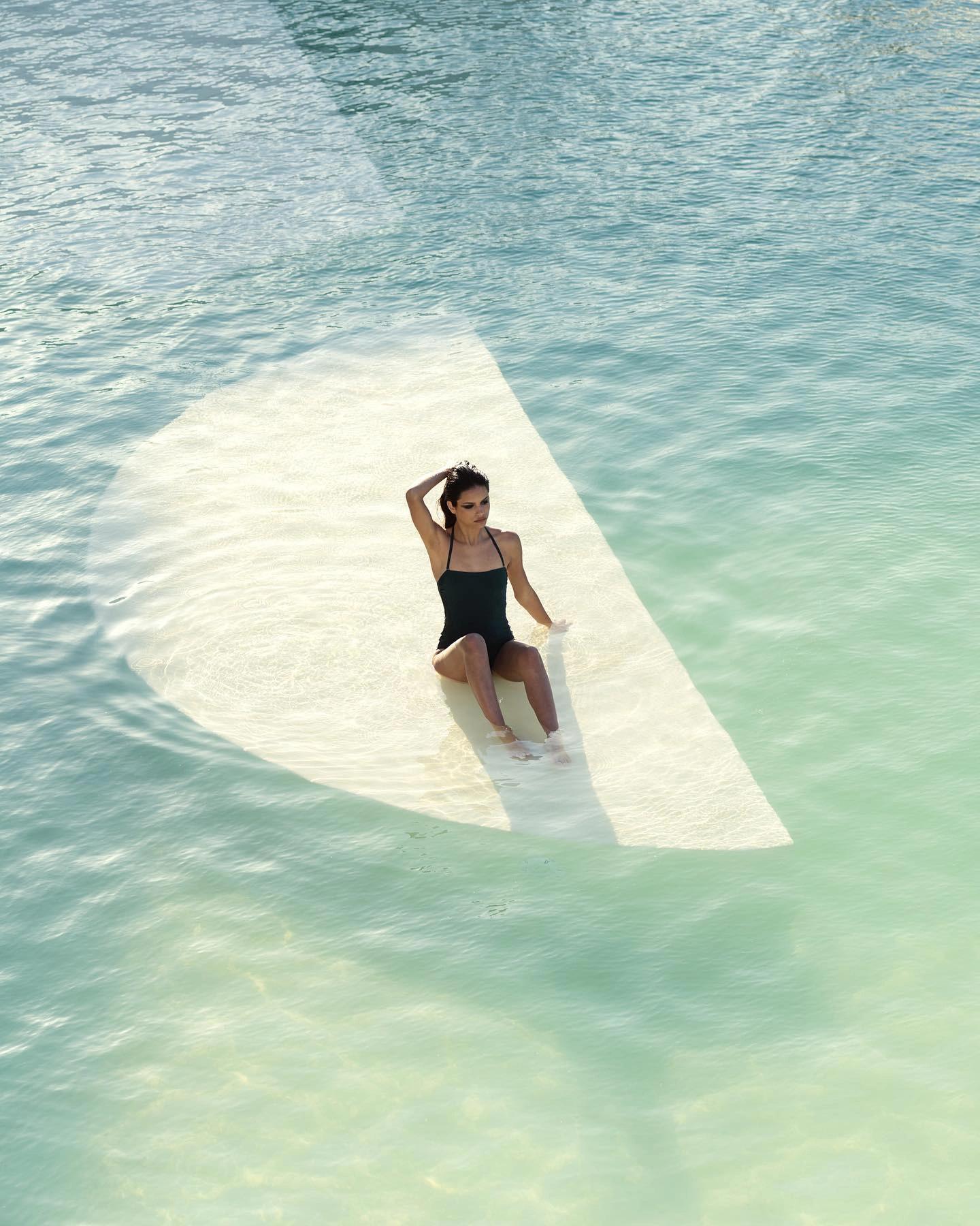 La piscine de la résidence de luxe en Balagne Dolce paese